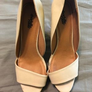 Nude Platform Wedges